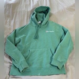 Champion Green Pullover Hoodie